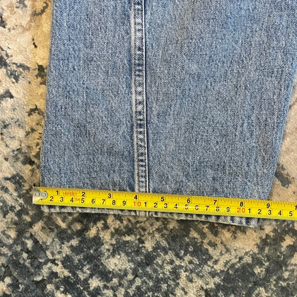 Apiece Apart Blue Wide Leg Jeans - Picture 9 of 10